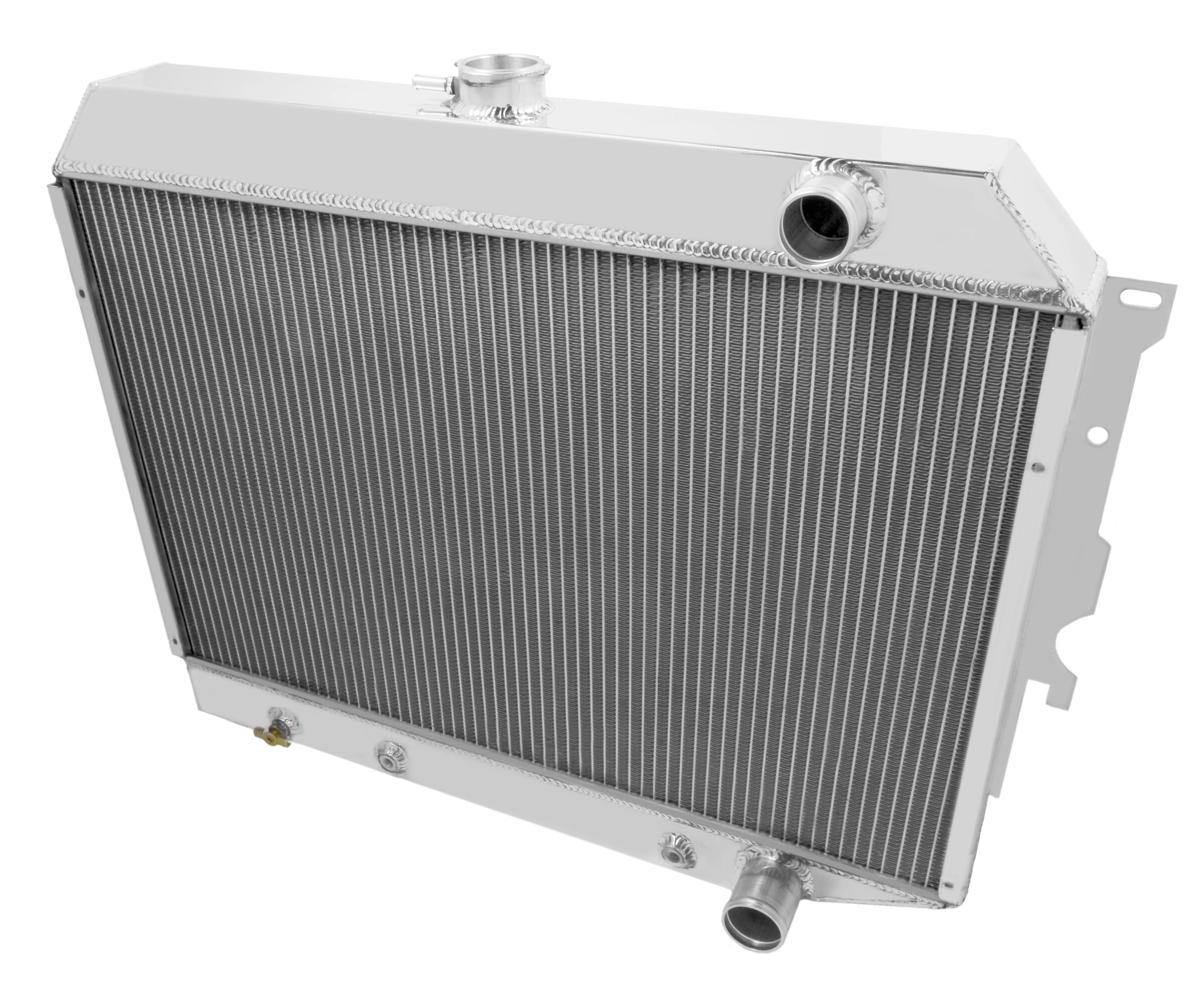 Frostbite Aluminum Radiator- 3 Row 1968-1974 Dodge/Plymouth B and E Body Hemi Swap- 5.7L, 6.1L, 6.2L, and 6.4L with 26" Core Support - 0