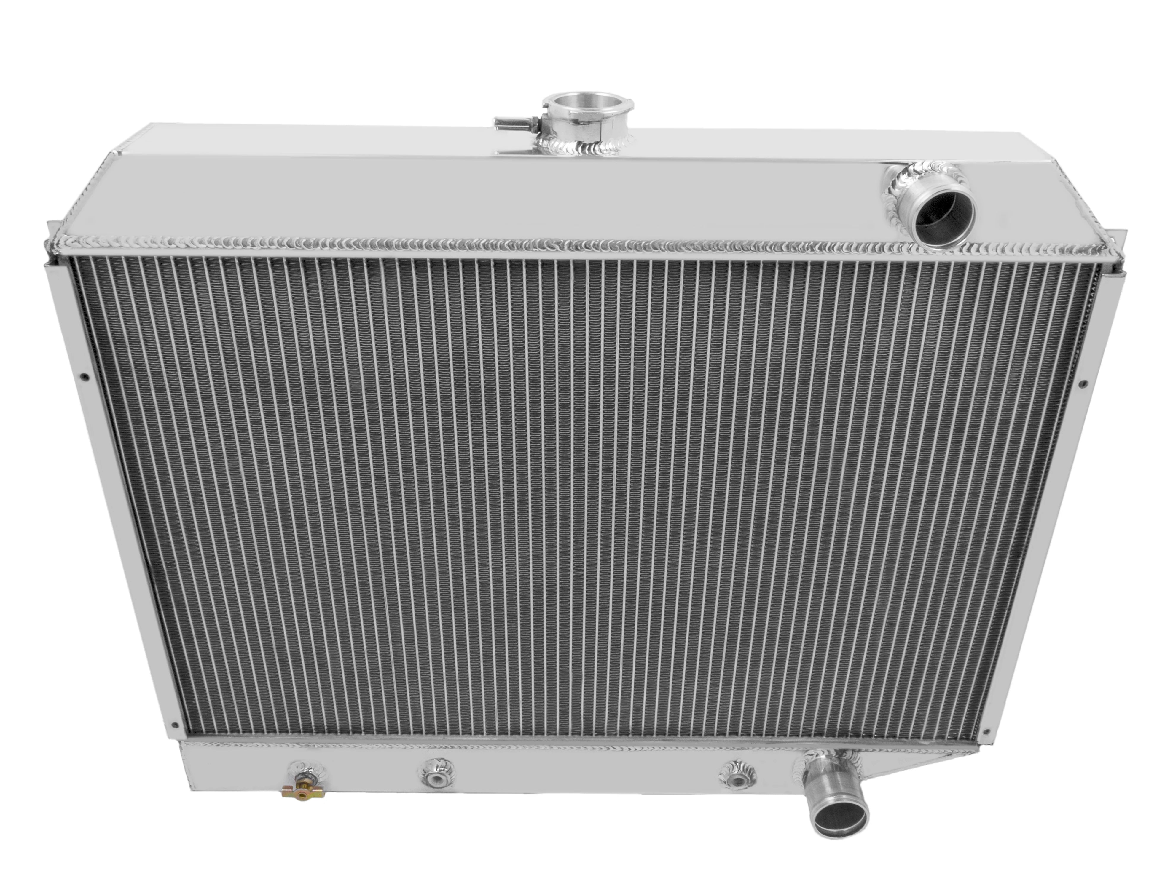 Frostbite Aluminum Radiator- 3 Row 1968-1974 Dodge/Plymouth B and E Body Hemi Swap- 5.7L, 6.1L, 6.2L, and 6.4L with 26" Core Support