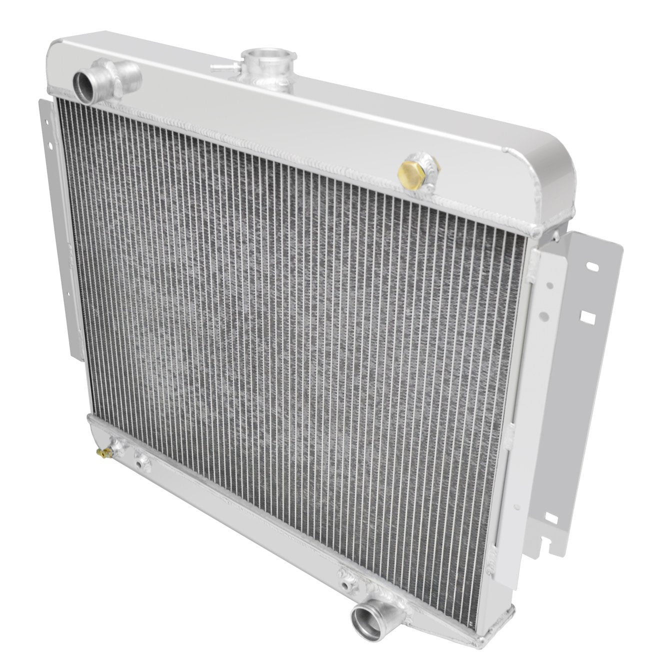 Frostbite Aluminum Radiator- 3 Row 1970-1978 Dodge D/W Series/Ramcharger/Ram Van- 318ci, 360ci, 400ci, and 440ci - 0