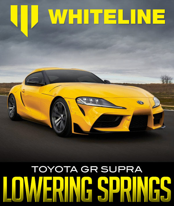 WHITELINE PERFORMANCE LOWERING SPRING KIT: 2020+ TOYOTA GR SUPRA - 0