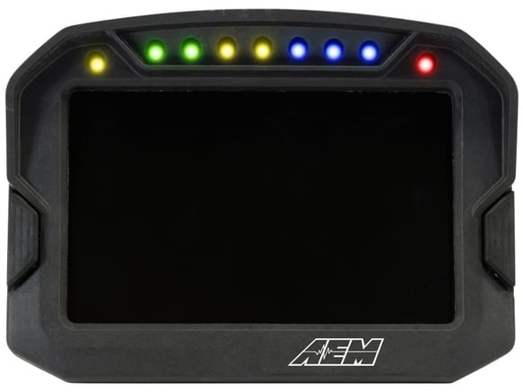 AEM CD-5LG Carbon Logging Digital Dash Display w/ Internal 10Hz GPS & Antenna