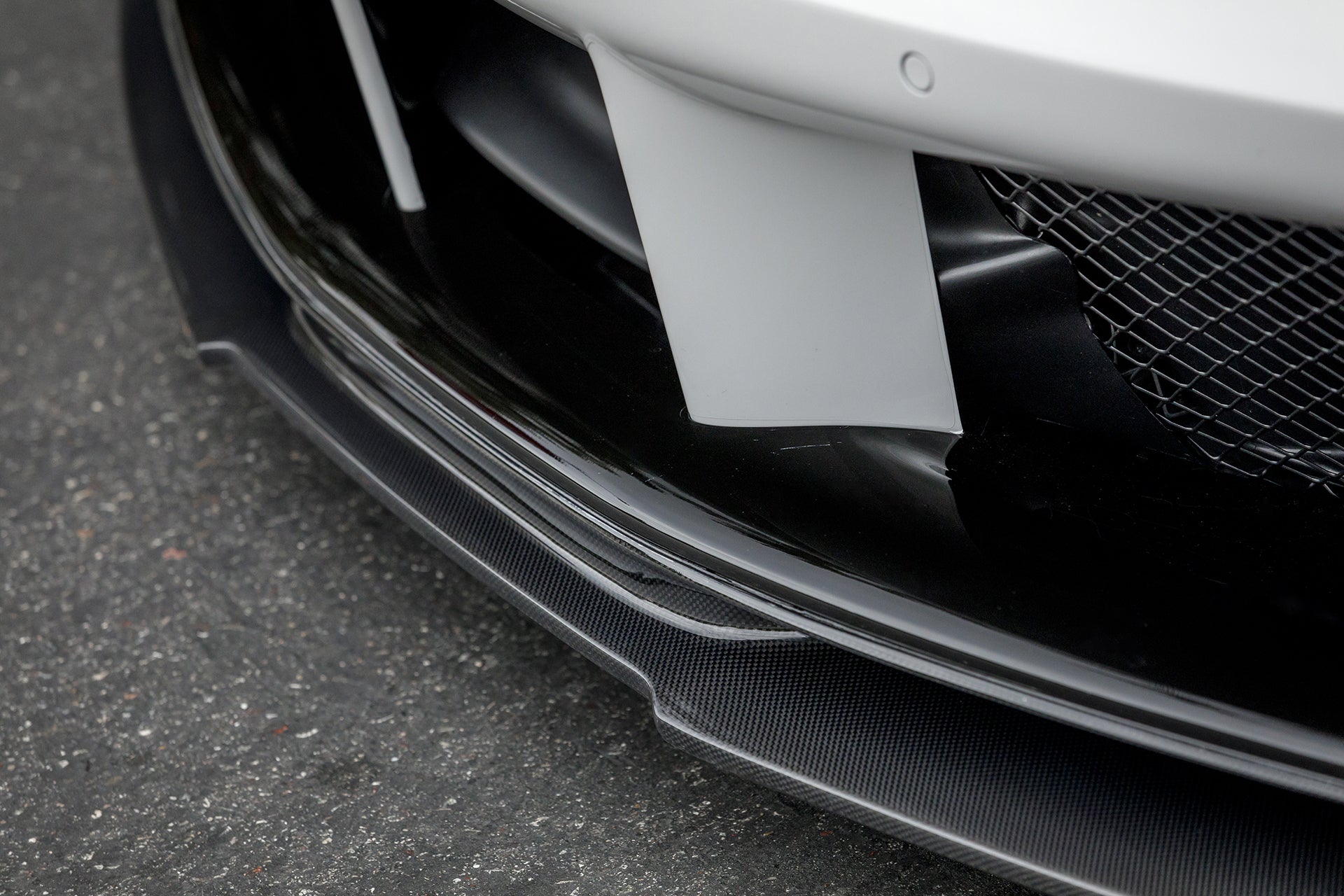 AERO 488 Aero Front Spoiler Carbon Fiber PP 1x1 Glossy - 0