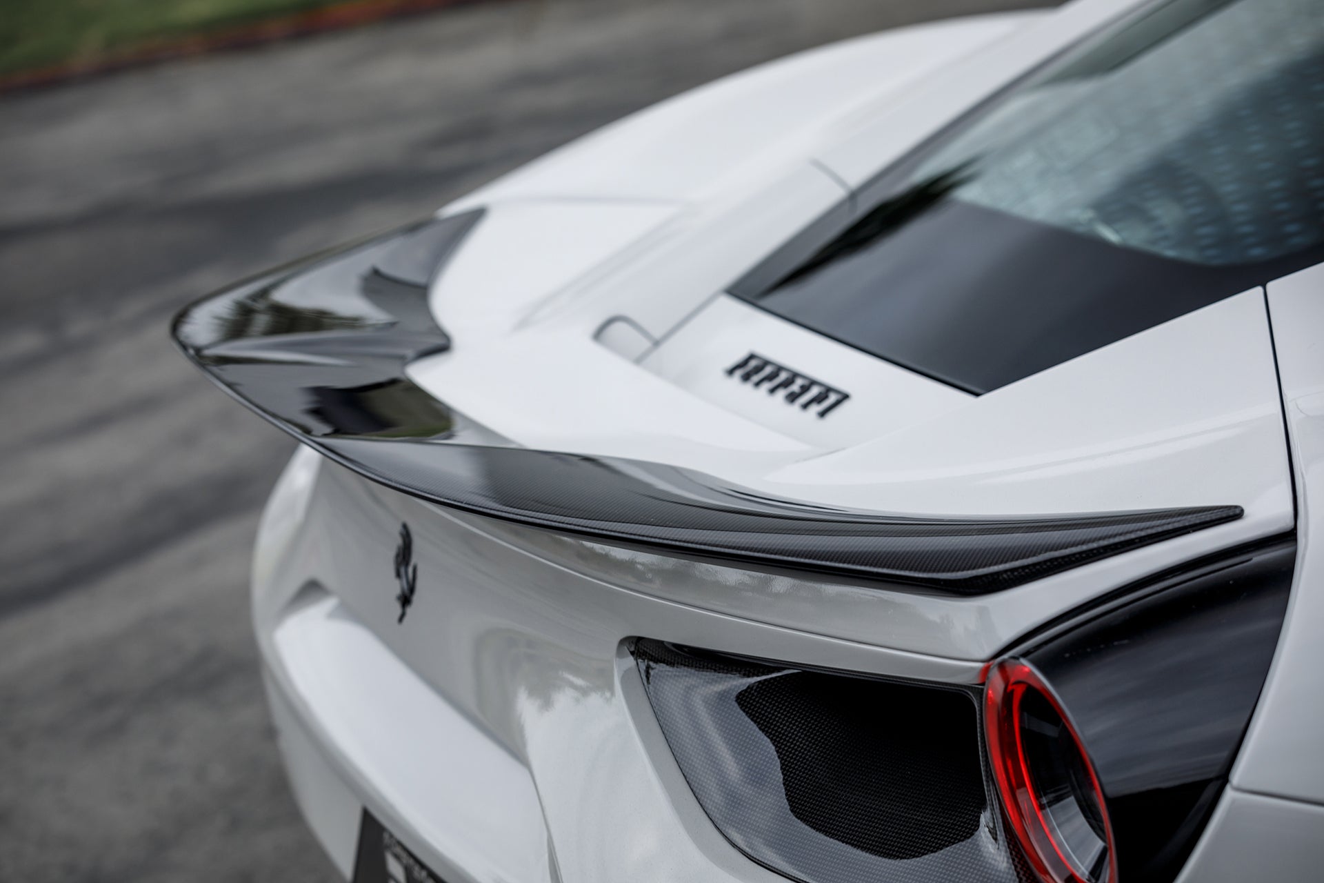 AERO 488 Aero Decklid Spoiler Carbon Fiber PP 1x1 Glossy