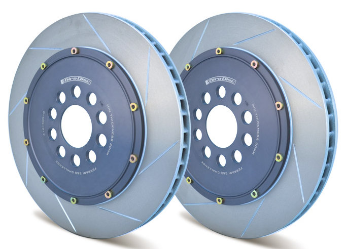 Girodisc Front 2pc Floating Rotors for Ferrari 360 Challenge