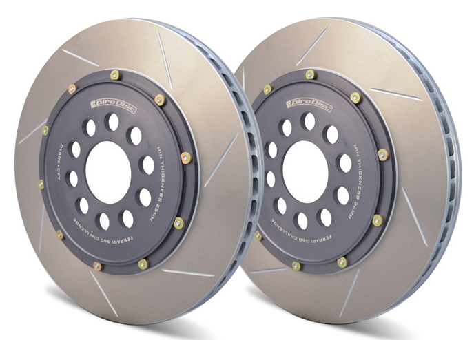 Girodisc Rear 2pc Floating Rotor for Ferrari 360 Challenge