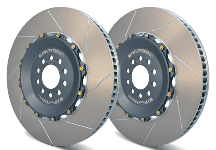 Girodisc Front 2pc Floating Rotors for Ferrari 430 Challenge