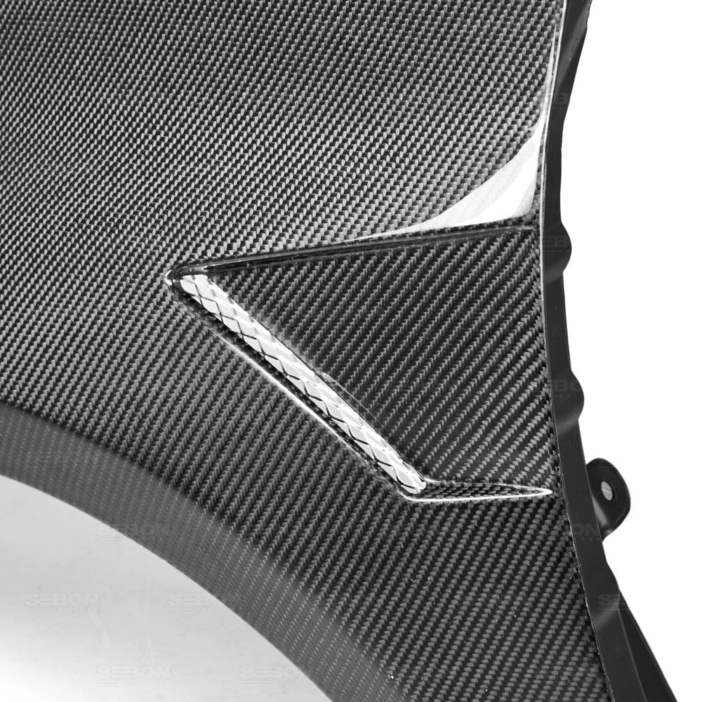 Carbon Fiber Wide Fenders For 2010-2014 Volkswagen Golf / GTI