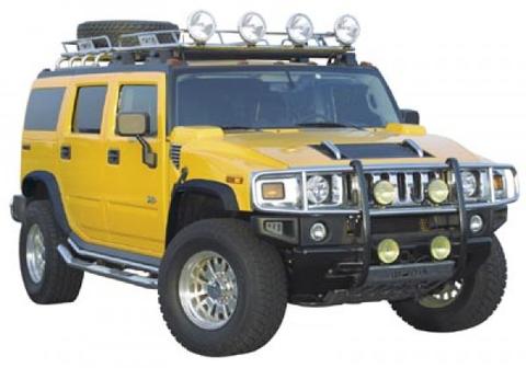 STILLEN FENDER FLARE KIT 03-09 HUMMER H2 (6 PC) - URETHANE