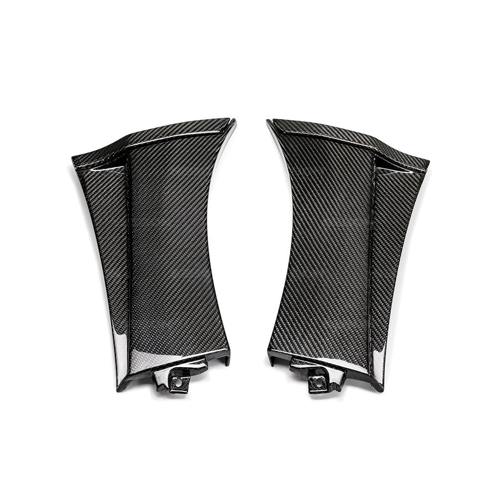 Seibon 08-14 Subaru STI Carbon Fiber Fender Caps - 0