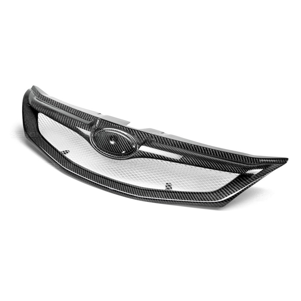 Seibon 08-09 Subaru Impreza WRX/STI Carbon Fiber Front Grill - 0