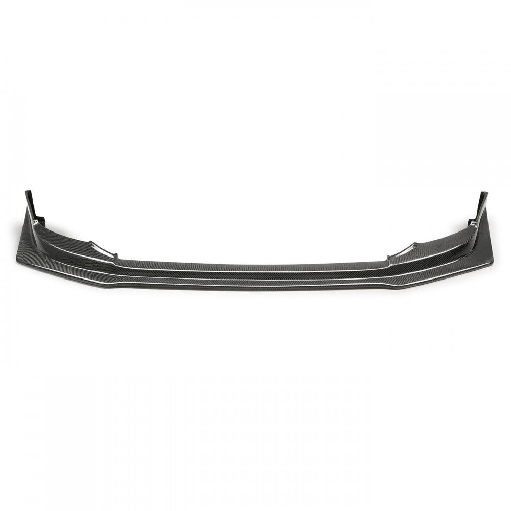 VR-STYLE CARBON FIBER FRONT LIP FOR 2008-2015 MITSUBISHI LANCER EVO X - 0