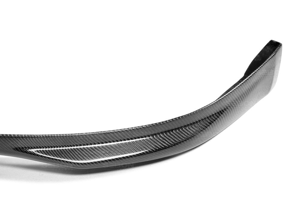 Seibon 08-10 Subaru WRX STI OEM-Style Carbon Fiber Front Lip - 0