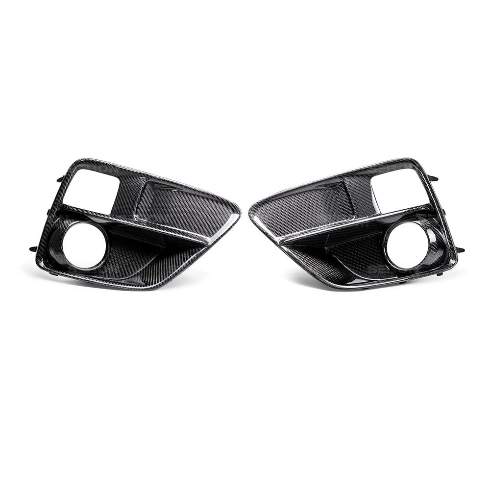 CARBON FIBER FOG LIGHT SURROUND FOR 2015-2017 SUBARU WRX / STI