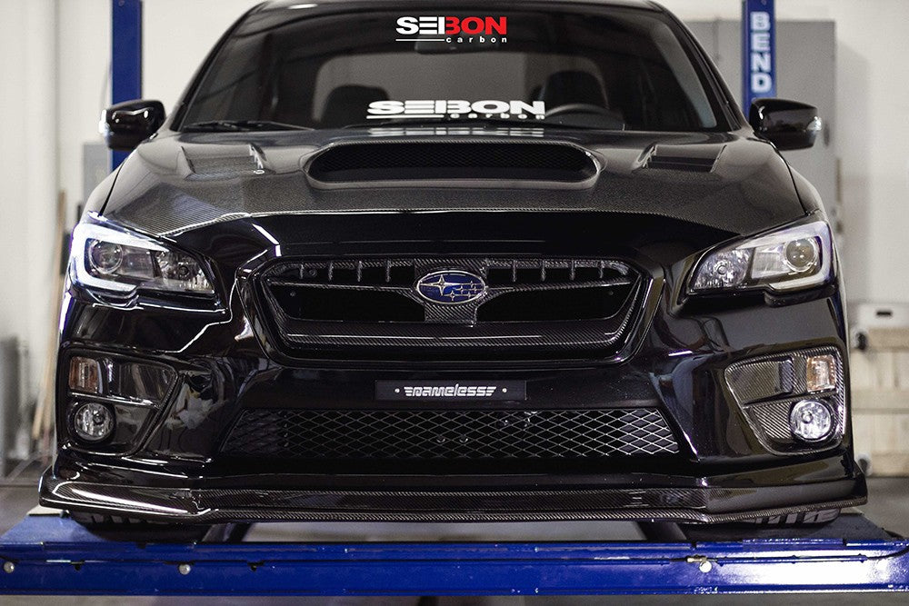 CARBON FIBER FOG LIGHT SURROUND FOR 2015-2017 SUBARU WRX / STI