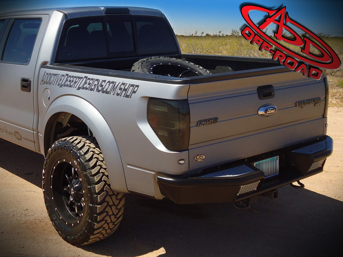 2009 - 2014 Ford F-150/Raptor Stealth Fighter Rear Bumper