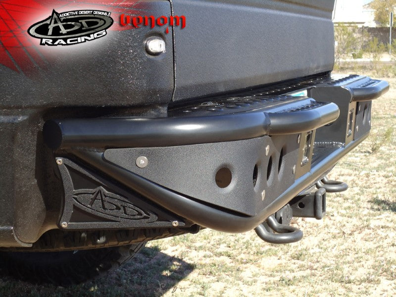 Addictive Desert Designs 10-14 Ford F-150 Raptor Venom Rear Bumper w/ Backup Sensor Cutouts