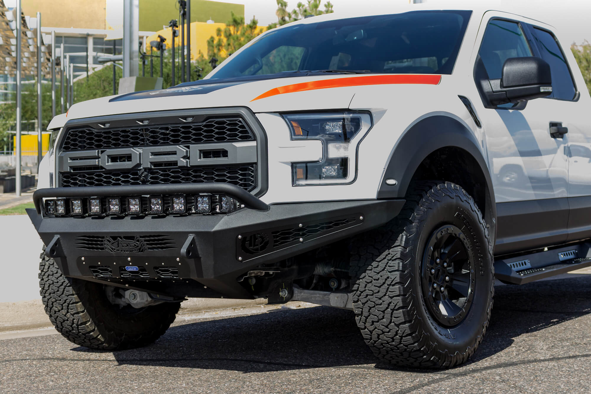 Addictive Desert Designs 17-18 Ford F-150 Raptor HoneyBadger Front Bumper