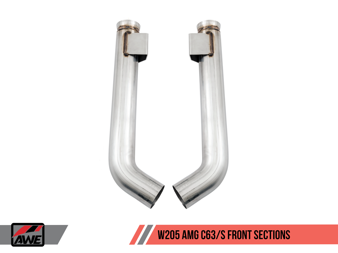 AWE Track Edition Exhaust System for Mercedes-Benz W205 AMG C63/S Coupe (no tips)