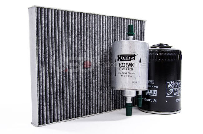 Filter Trio Kit (Oil, Fuel, A/C Cabin Filter): Audi B6 A4 Quattro