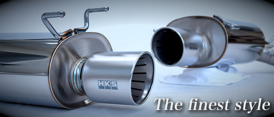 HKS 89-94 Nissan Skyline GT-R E-BNR32 RB26DETT URBAN MATTE Edition Super Turbo Muffler