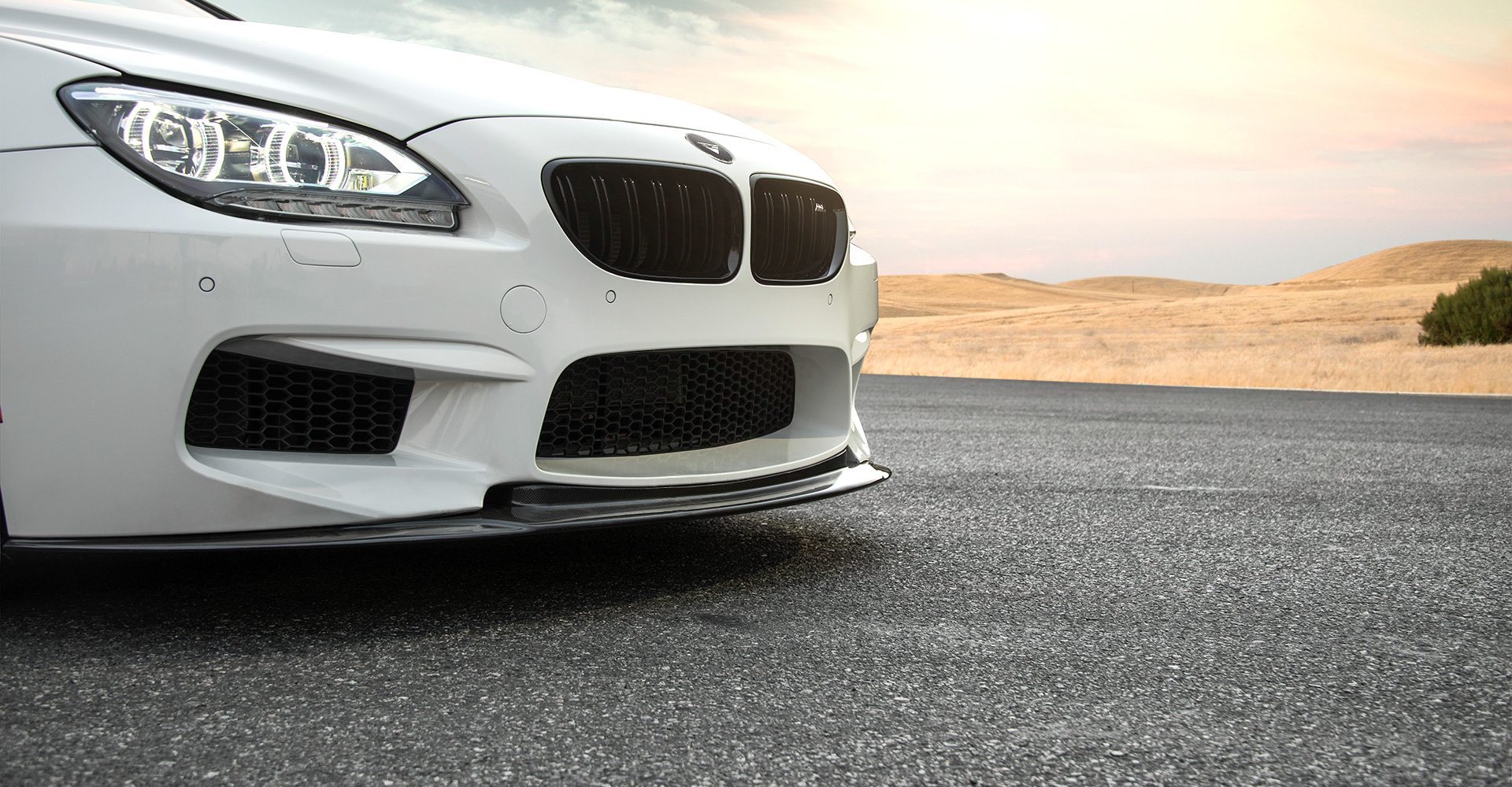 Vorsteiner BMW F12 M6 VRS GTS-V Aero Performance Front Spoiler Carbon Fiber PP 1x1 Glossy