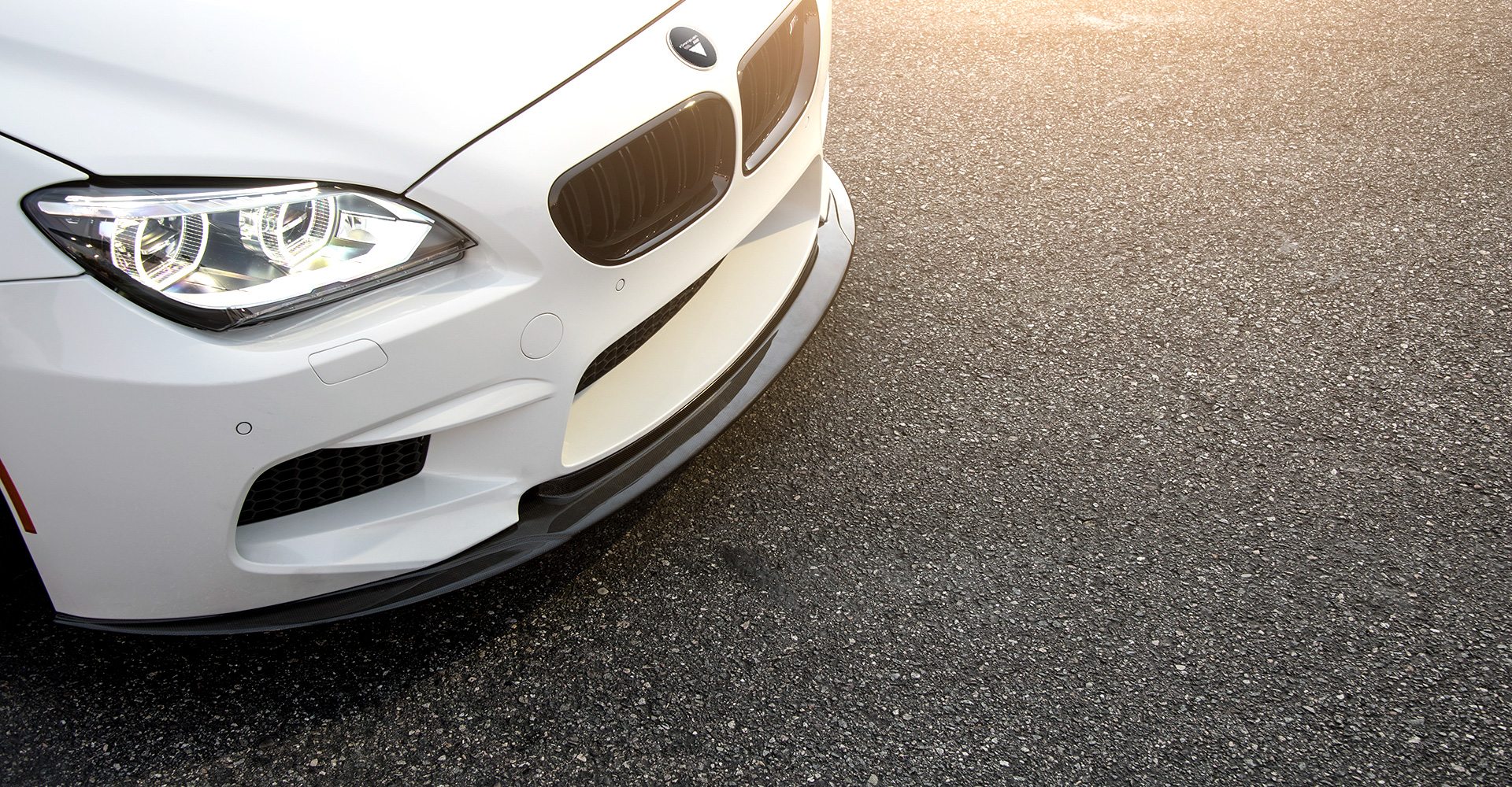 Vorsteiner BMW F12 M6 VRS GTS-V Aero Performance Front Spoiler Carbon Fiber PP 1x1 Glossy