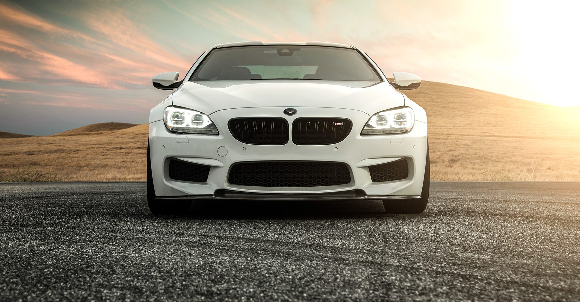 Vorsteiner BMW F12 M6 VRS GTS-V Aero Performance Front Spoiler Carbon Fiber PP 1x1 Glossy