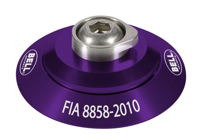 Bell HANS Clip Set - Purple FIA8858-2010