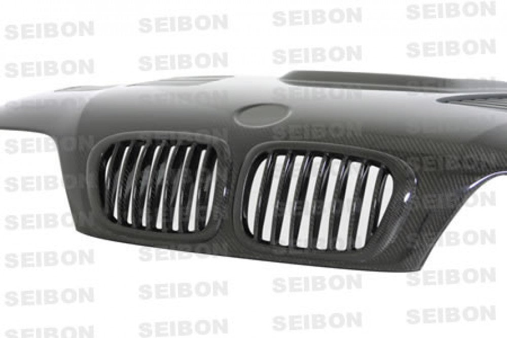 GTR-STYLE CARBON FIBER HOOD FOR 2001-2006 BMW E46 M3 - 0