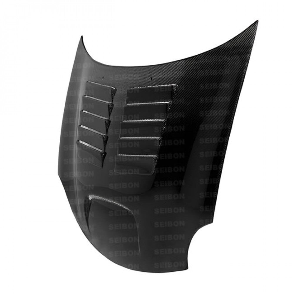 Seibon 03-05 Dodge SRT-4 GT-style Carbon Fiber Hood - 0