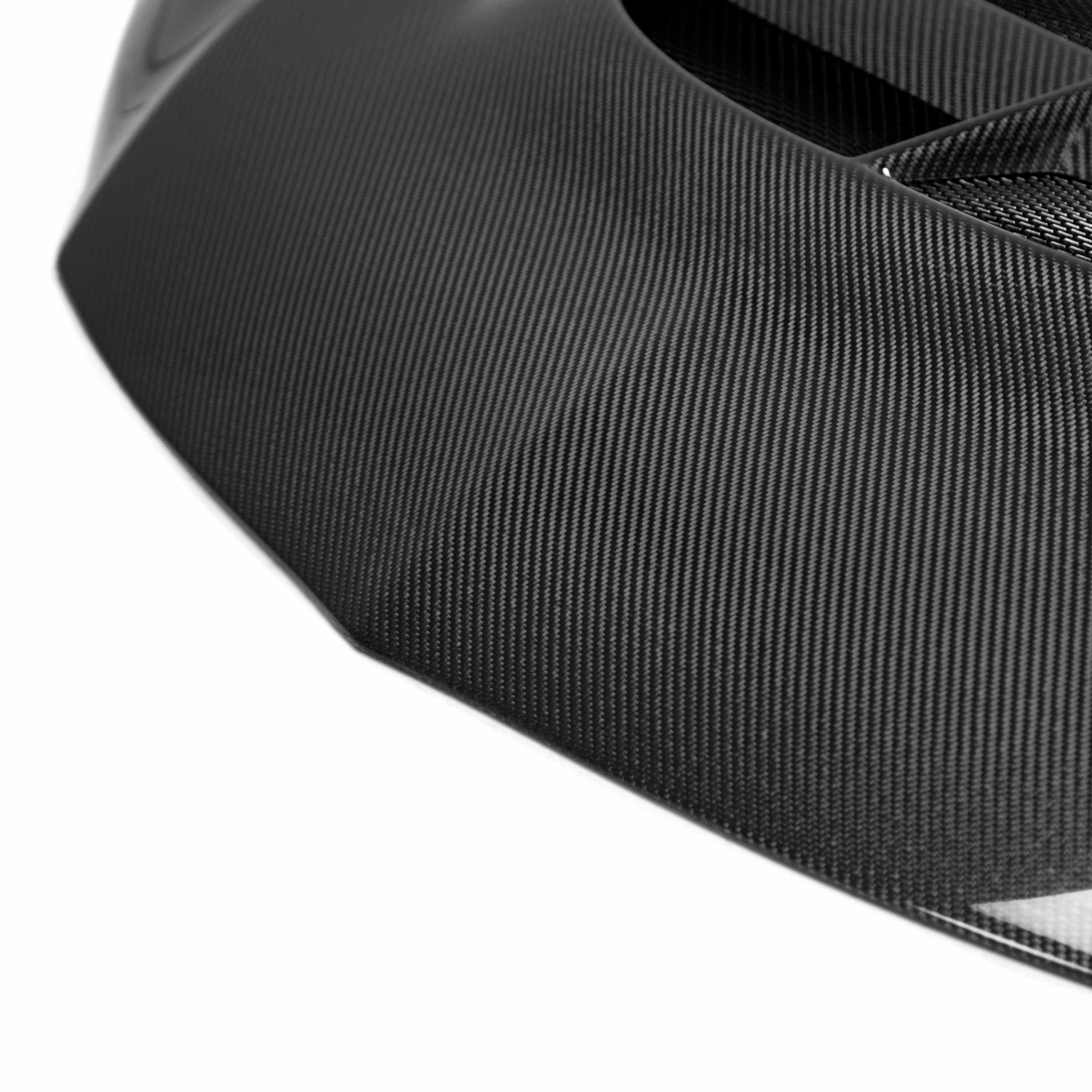 CWII-style carbon fiber hood for 2003-2006 Mitsubishi Lancer EVO