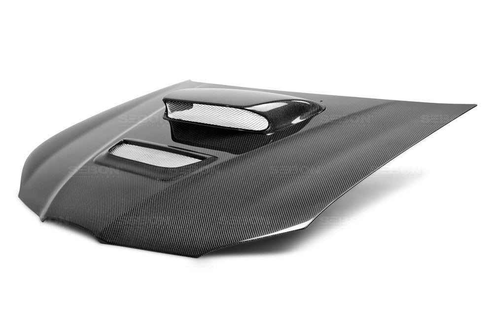 Seibon 06-07 Subaru WRX/STi RC Carbon Fiber Hood - 0