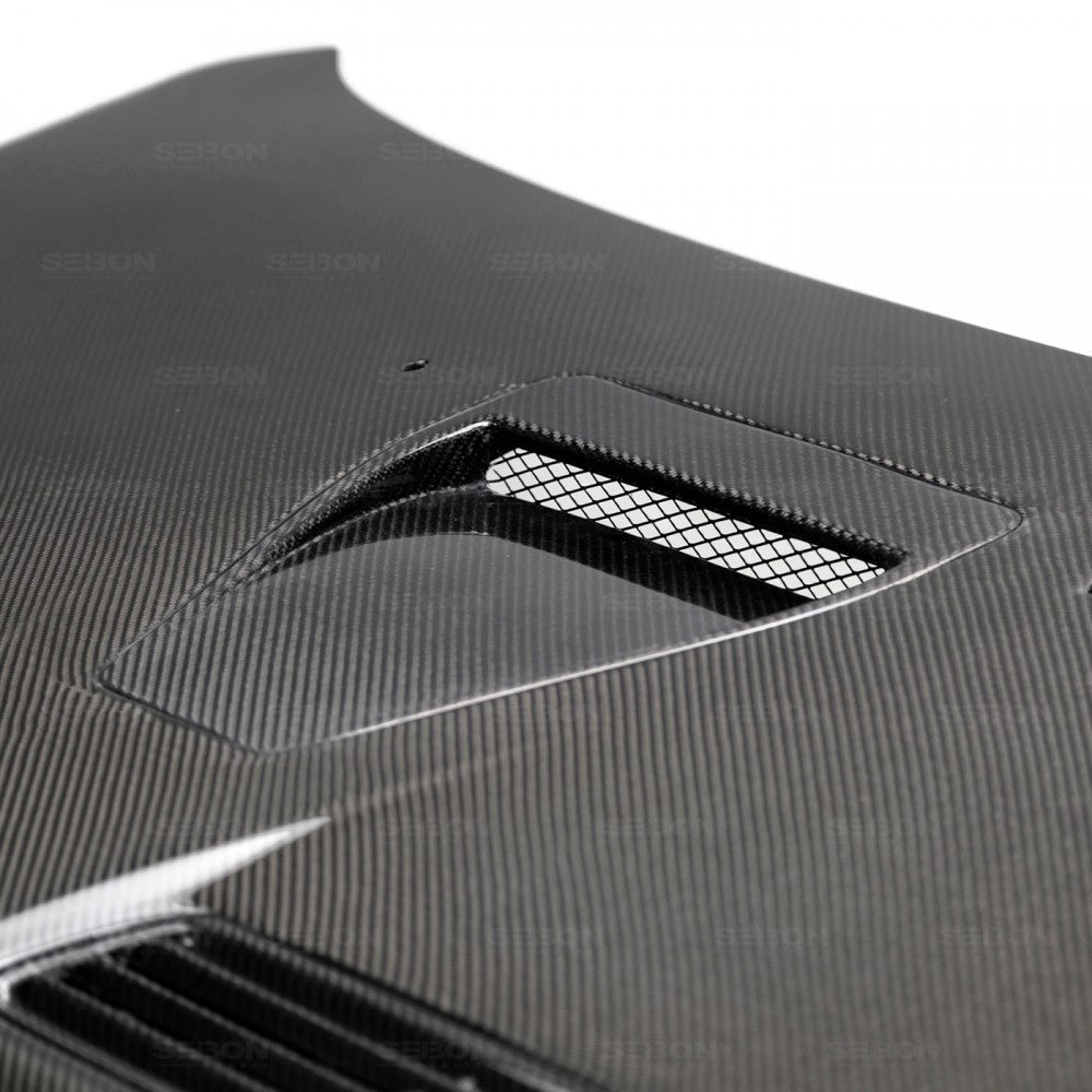 OEM-STYLE CARBON FIBER HOOD FOR 2008-2015 MITSUBISHI LANCER EVO X