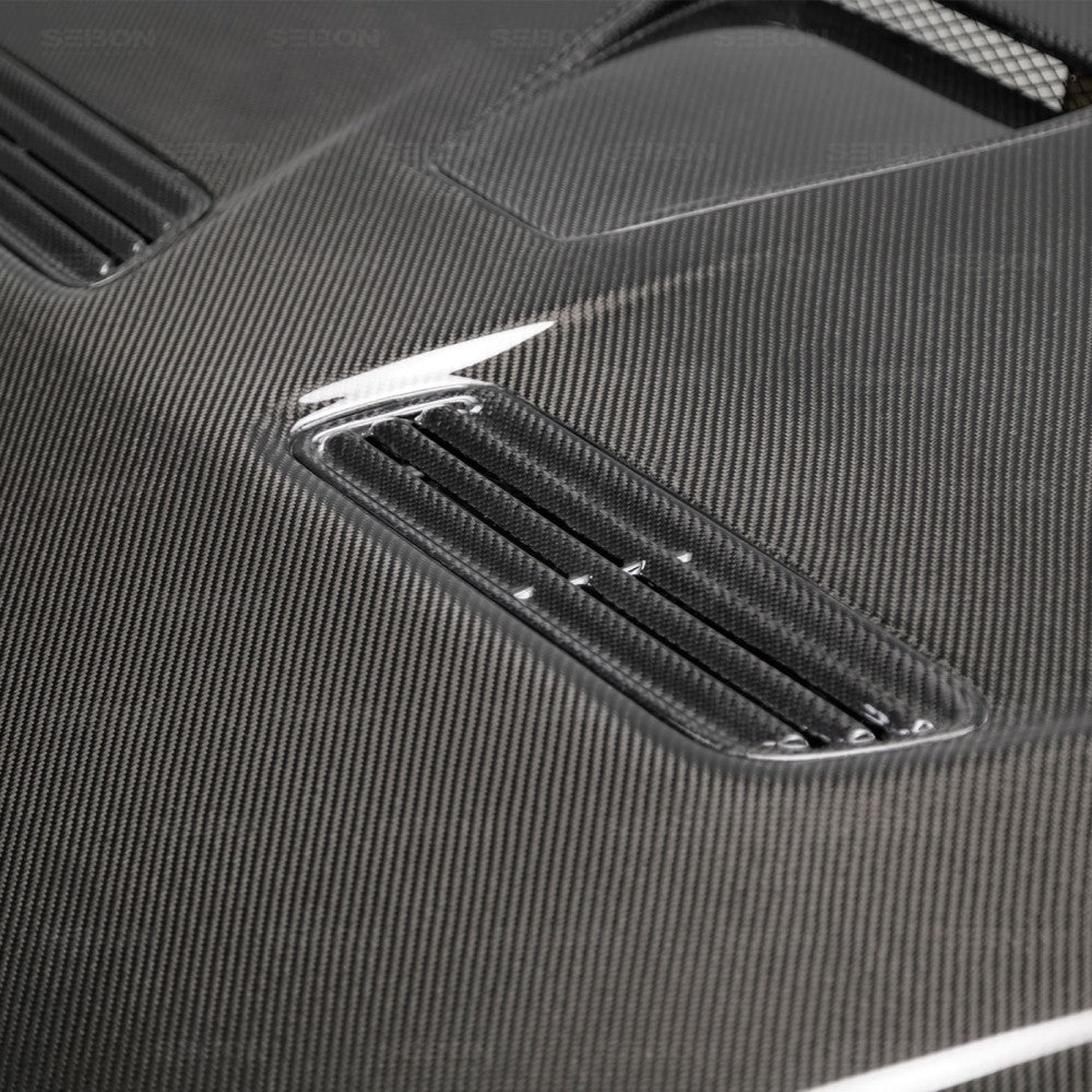 OEM-STYLE CARBON FIBER HOOD FOR 2008-2015 MITSUBISHI LANCER EVO X