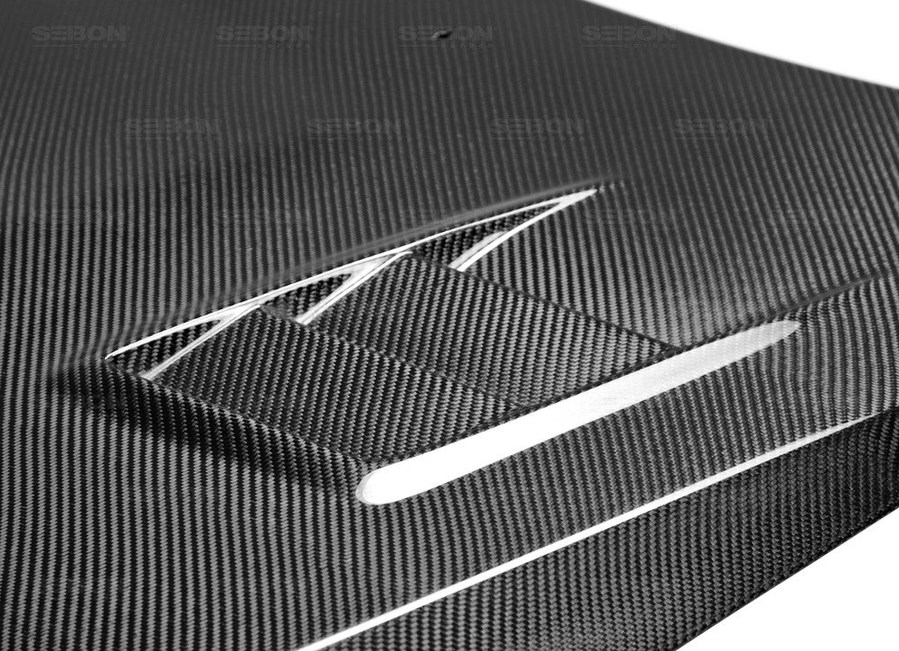 CW-Style Carbon Fiber Hood For 2008-2014 Subaru WRX/STi