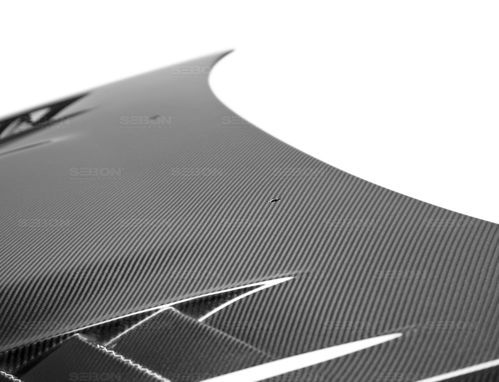 CW-Style Carbon Fiber Hood For 2008-2014 Subaru WRX/STi