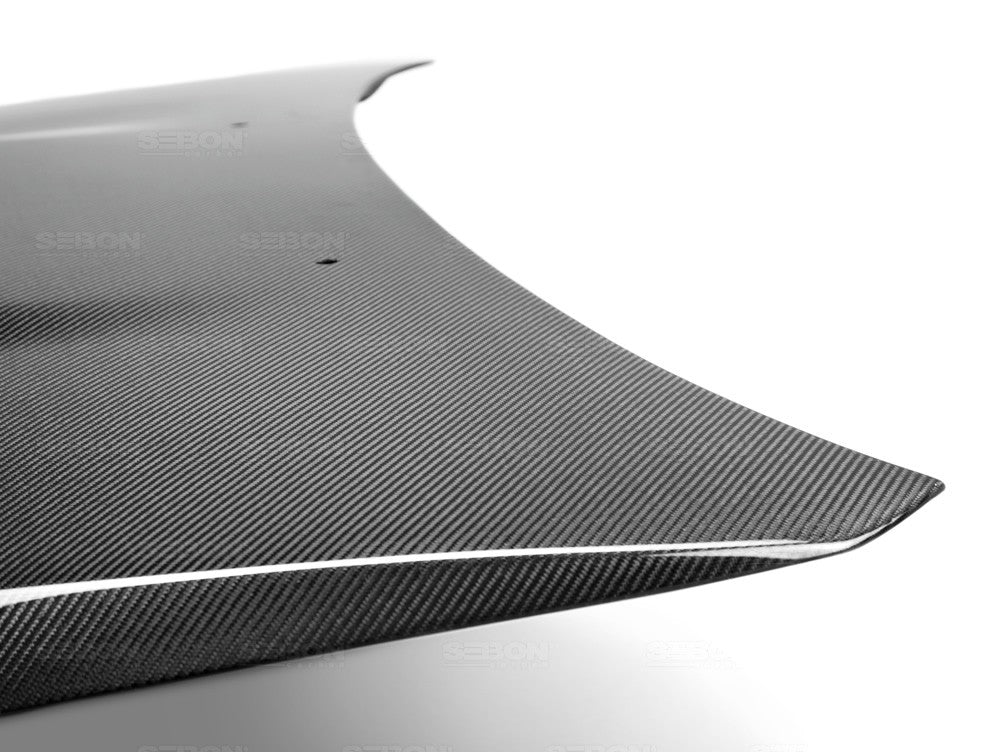 CWII-STYLE CARBON FIBER HOOD FOR 2008-2014 SUBARU WRX / STI