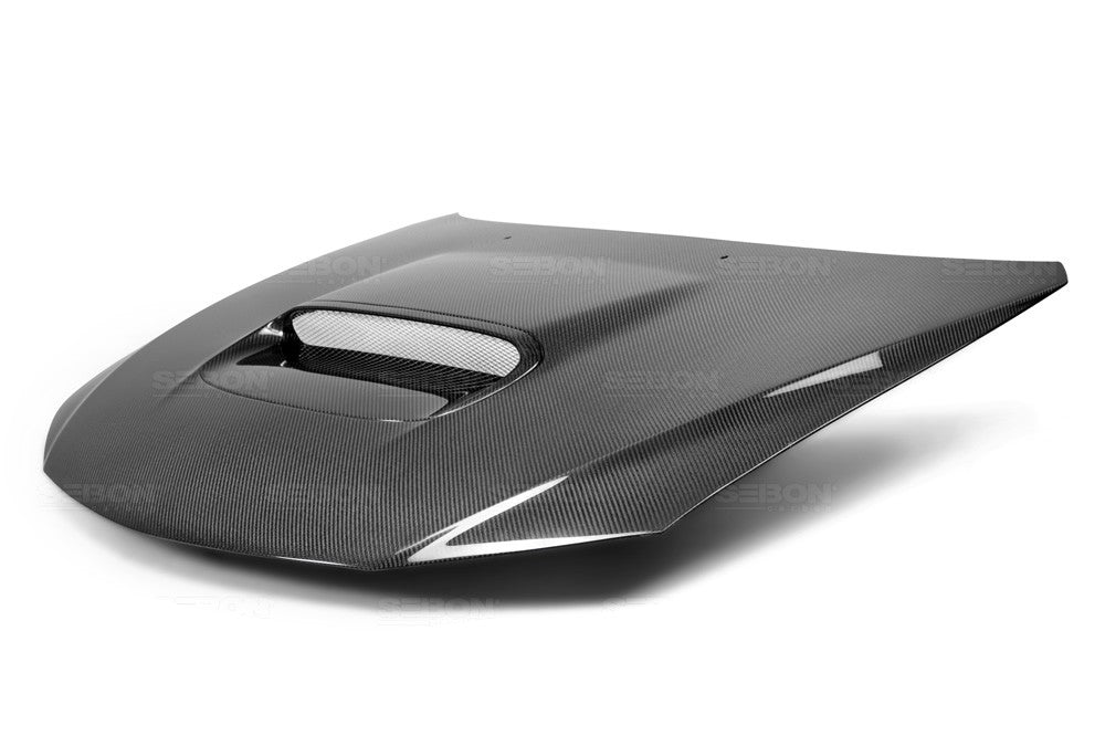 Seibon 08-09 Subaru WRX/STi OEM Carbon Fiber Hood - 0