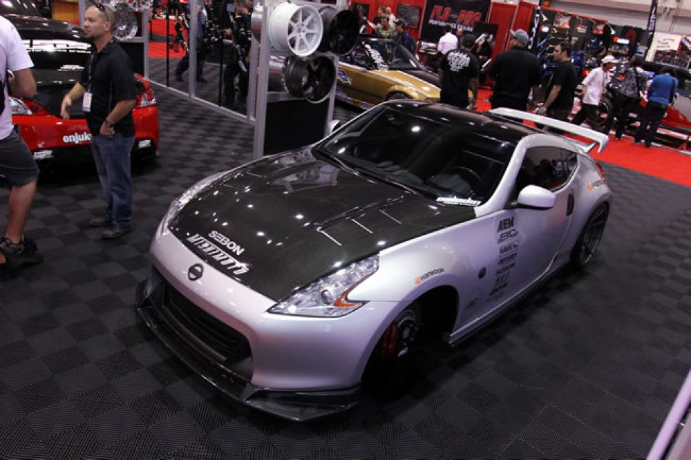 TS-STYLE CARBON FIBER HOOD FOR 2009-2019 NISSAN 370Z