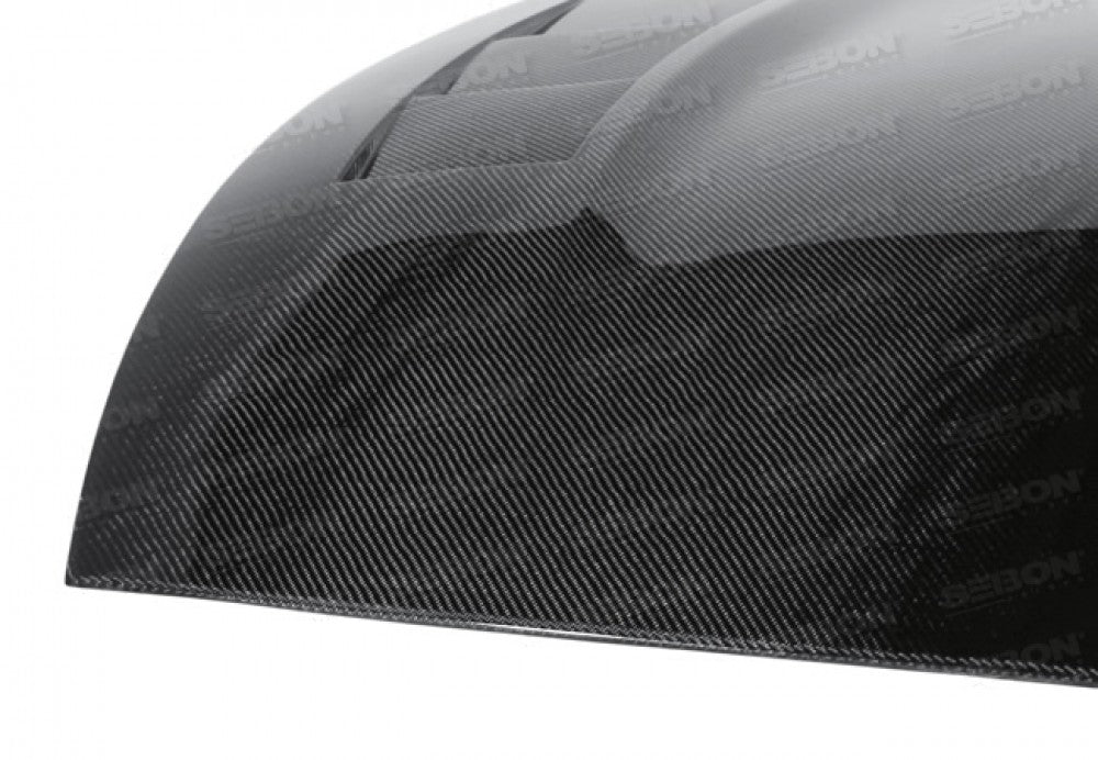 TS-STYLE CARBON FIBER HOOD FOR 2009-2019 NISSAN 370Z - 0