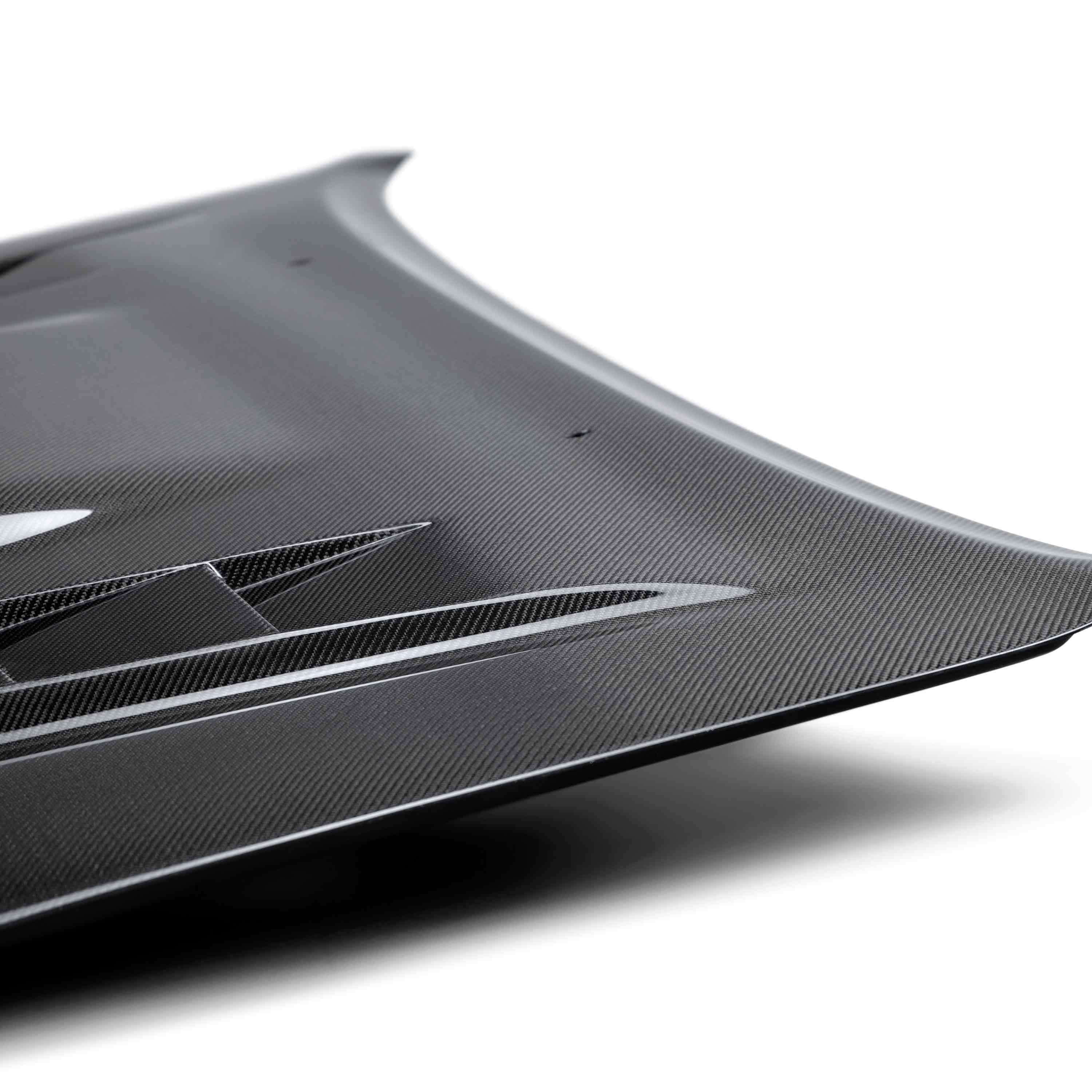 TS-style carbon fiber hood for 2012-2015 Toyota Tacoma