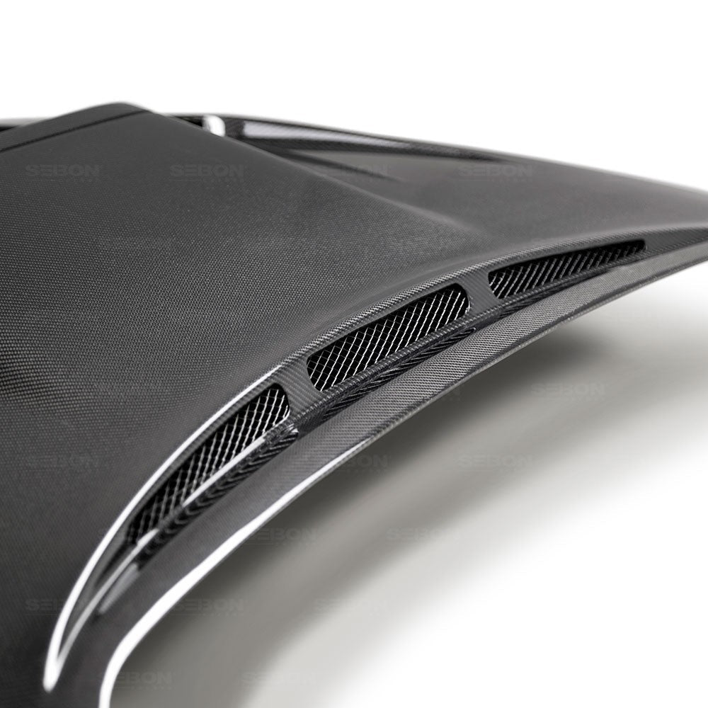 VS-Style Carbon Fiber Hood For 2015-2021 Subaru WRX/STi