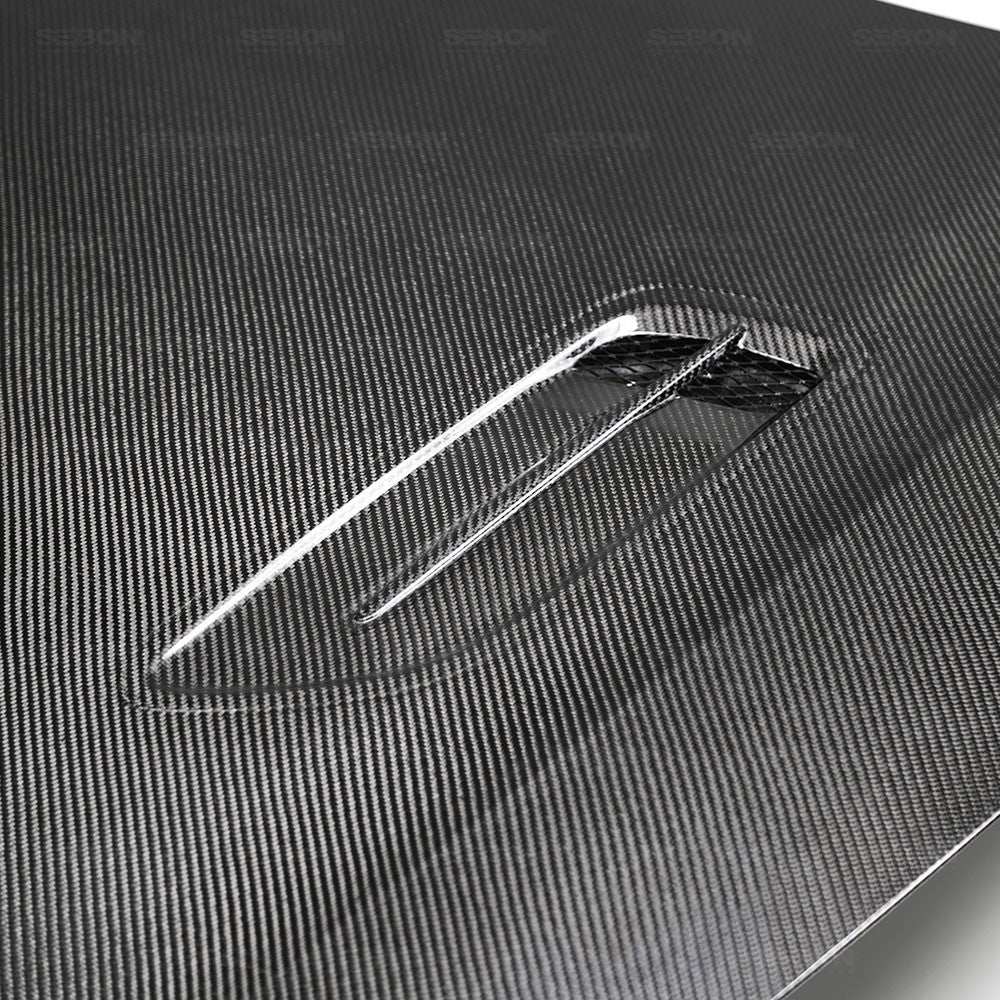 OE-Style Carbon Fiber Hood For 2018-2023 Kia Stinger