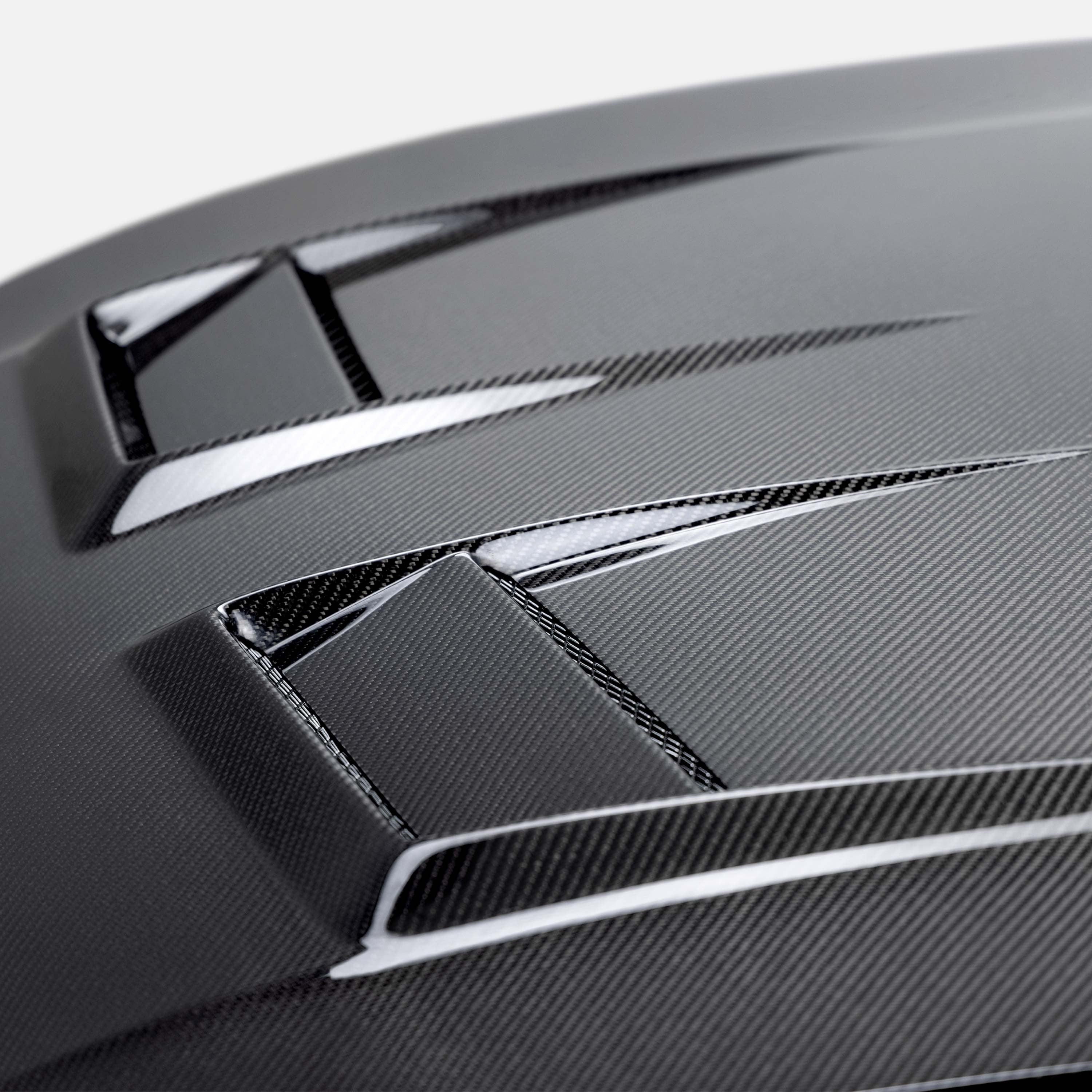 DV-style carbon fiber hood for 2022 VW Golf MK8