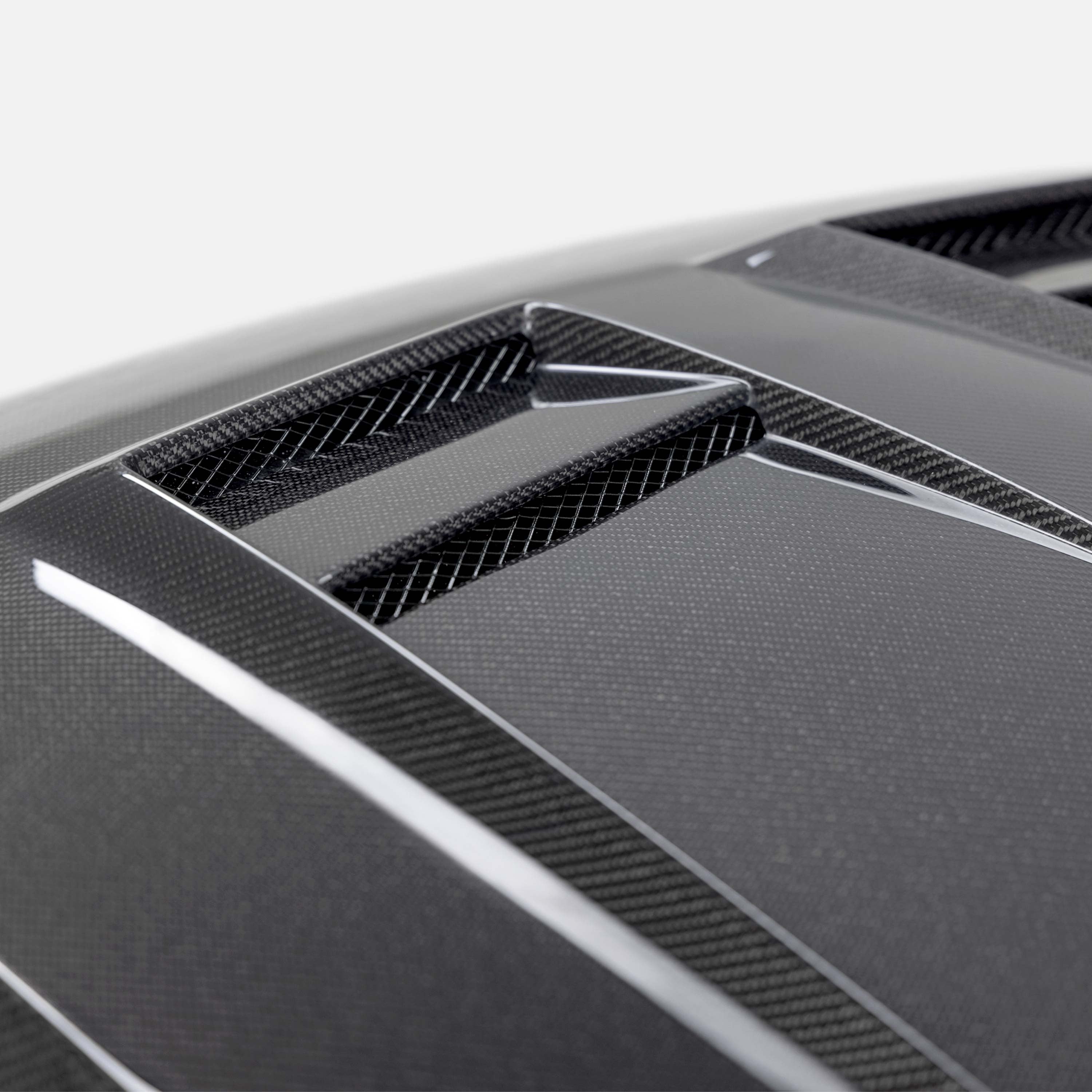 DV-style carbon fiber hood for 2022 VW Golf MK8