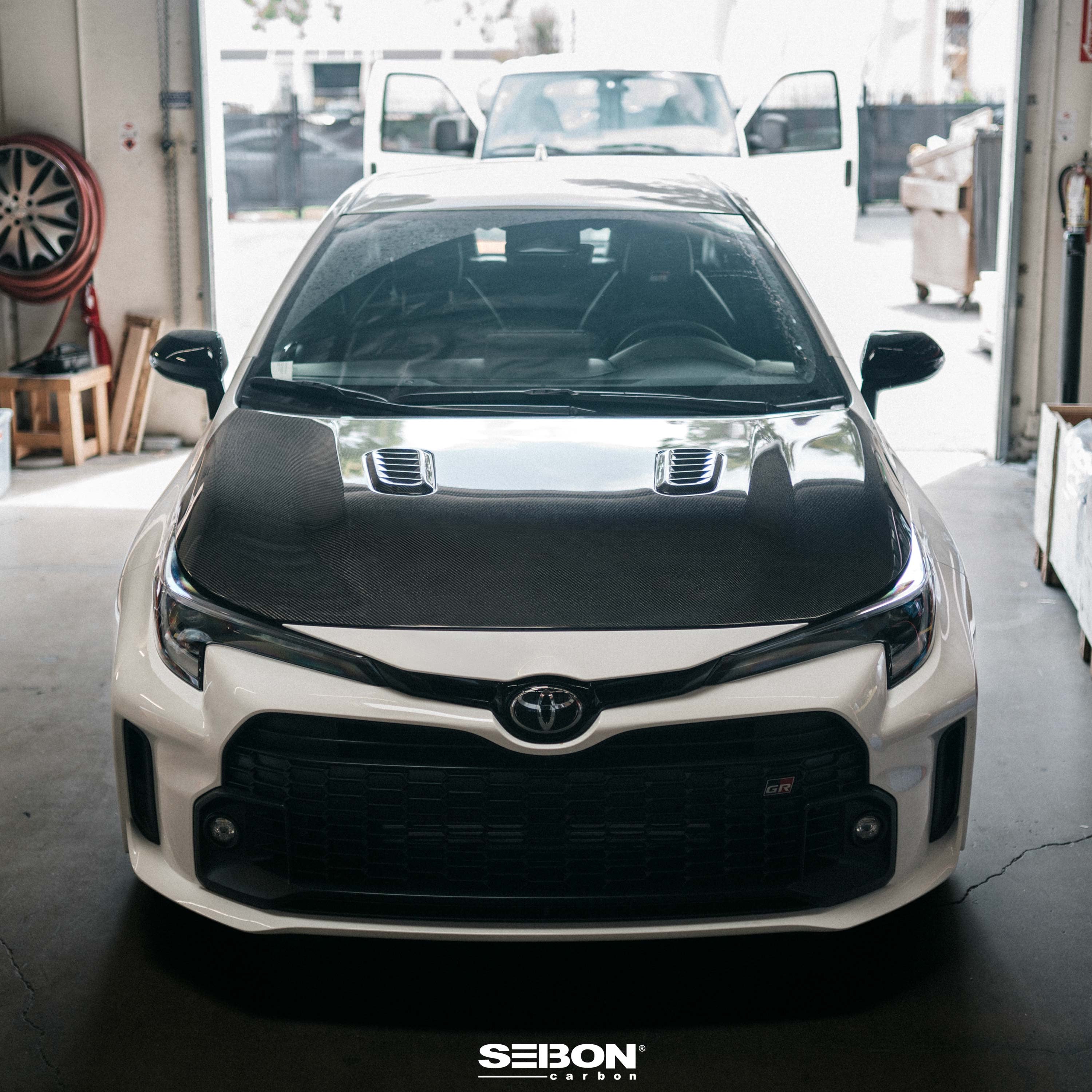 OEM-Style Carbon Fiber Hood For 2023-2024 Toyota GR Corolla