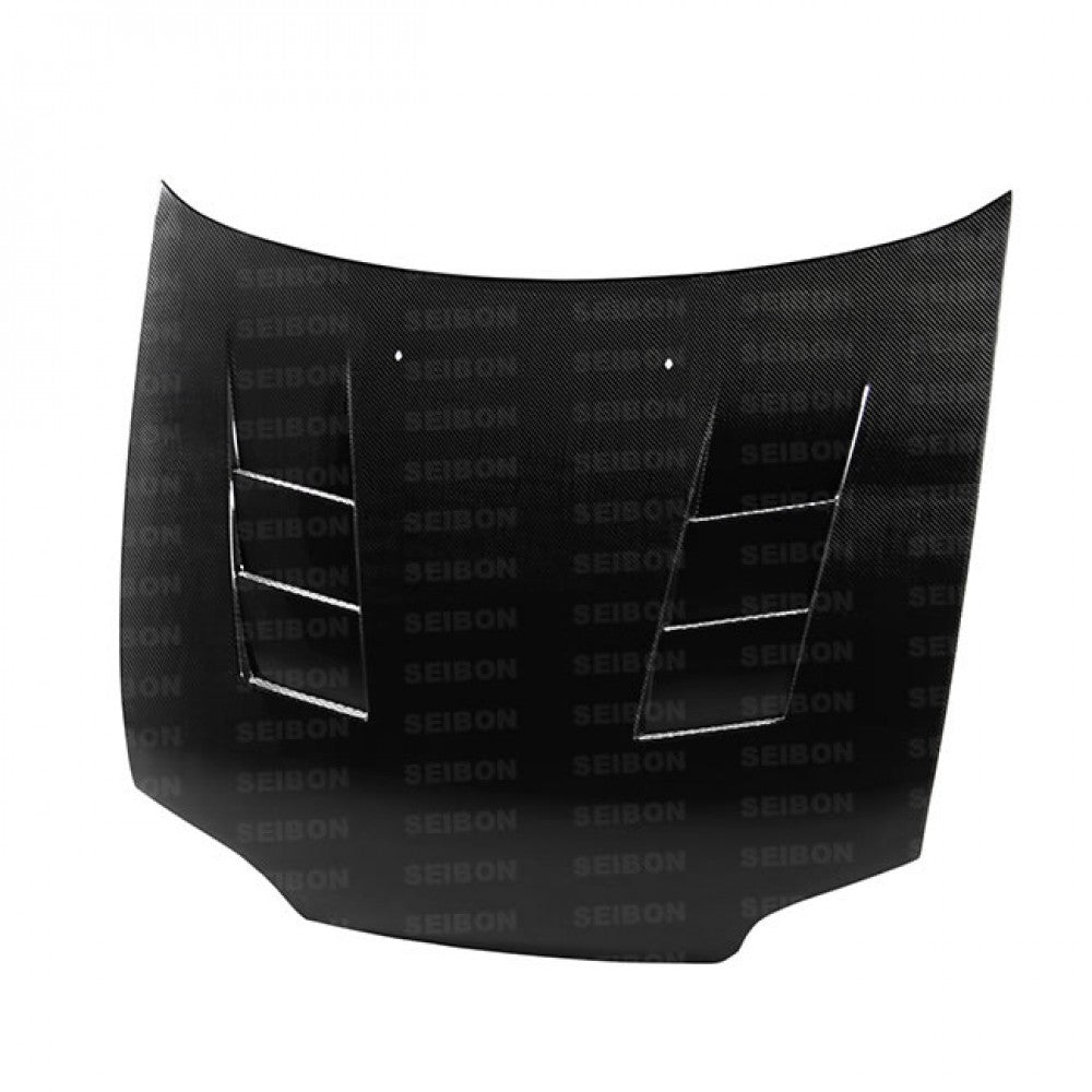 Seibon 92-95 Honda Civic 2DR/3DR TS-Style Carbon Fiber Hood