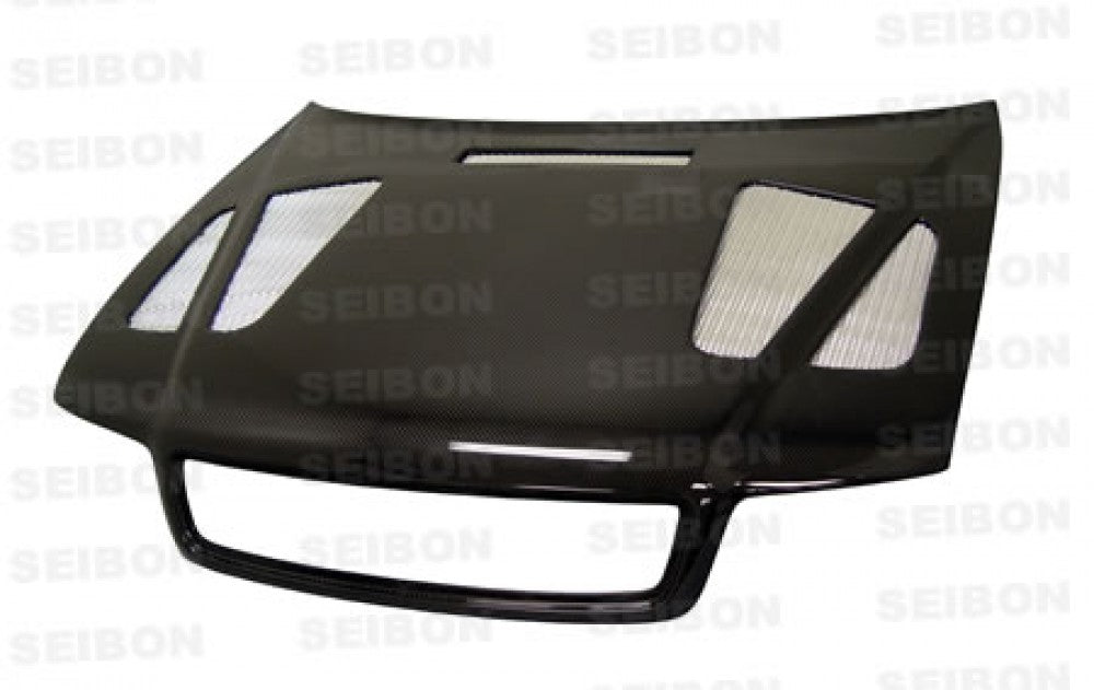 Seibon 96-01 Audi A4 ER Carbon Fiber Hood - 0