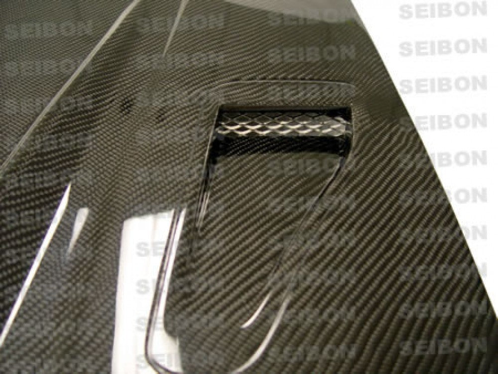 Seibon 99-01 Nissan S15 DV IICarbon Fiber Hood - 0