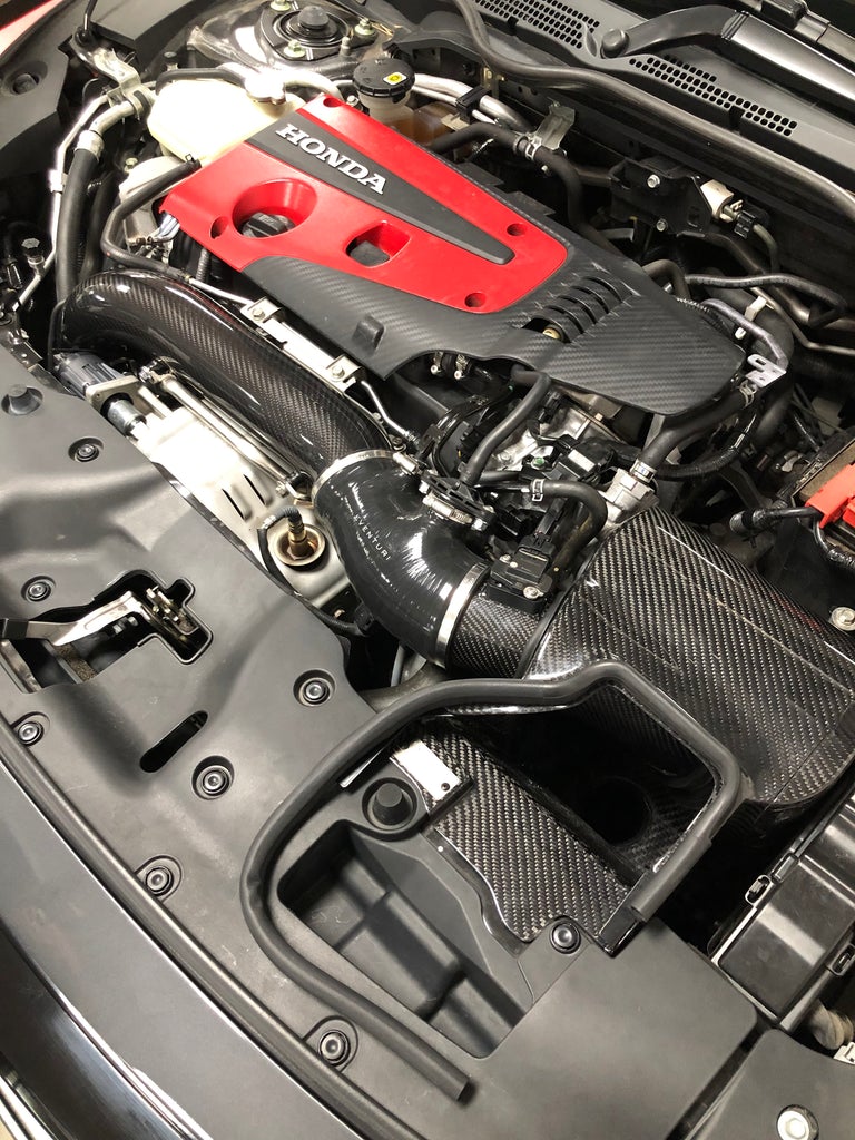 Eventuri FK8 Civic Type-R Carbon Charge Pipe